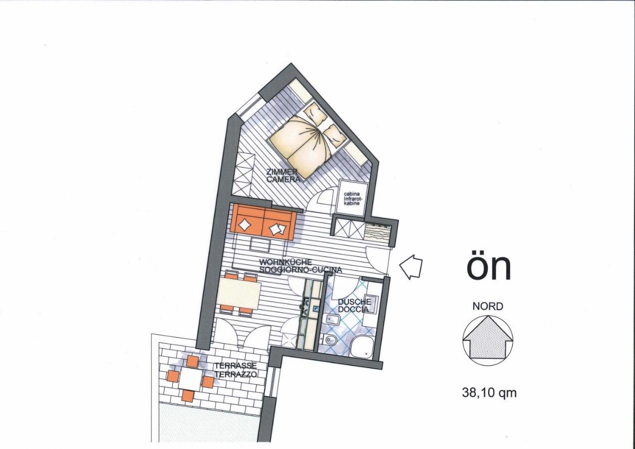 סן ויג'יליו די מרבה Apartment Oen Residence Bun Ste מראה חיצוני תמונה